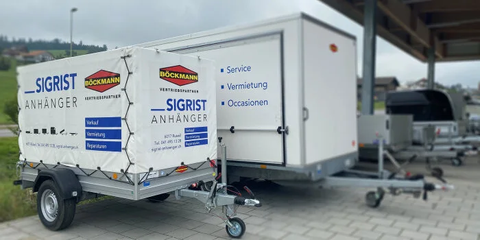 Anhänger-Vermietung